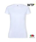 Damen Weißes T-Shirt, OTK11317