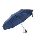 Regenschirm mit Druckknopf, Marineblau meliert, MA4519344