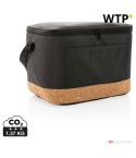 Impact AWARE™ XL RPET two tone cooler bag with cork detail, XDP422.35-7C0AB60E