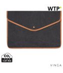 VINGA Bosler GRS recycelte Canvas 14 Laptop-Hülle, XDV78803-6D3C7DEA
