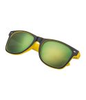Bicolore Sonnenbrille mit verspiegelten Gläsern, MA50671
