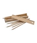 Wooden pencil case, Brown, MA5394401