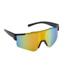 Farbenfroh verspiegelte Sonnenbrille, Schwarz, MA5539003