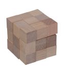 Wooden snake cube puzzle, bež, MA5569813