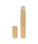Paperboard quiver with 7 pencils, Brown, MA5609101