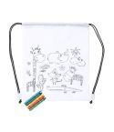 Borsa con coulisse, bianco, OTK15701001000