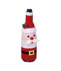Weinflaschenhülle Weihnachten Antarktis, Rot, EG578105