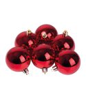 Christmas Ball Set Lillehammer, Red, EG578405