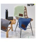 Giotto Blanket in cotone 200 gsm. Toppa personalizzabile, ABL002