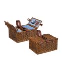 Picnic basket for 4 people, Brown, MA6127601