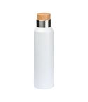Thermo flask with wooden cap, 500 ml, White, MA6150906