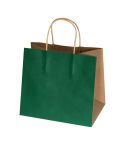 Small recycled paperbag with 2 handles, MA61818
