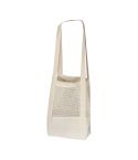 Baumwolltasche mit gehäkeltem Teil, Weiß, MA6183106