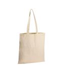 Einkaufstasche aus recycelter Baumwolle mit langen Griffen, MA62358