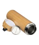 Stainless steel drinking bottle, 550 ml, Beige, MA6311313