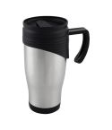 Stainless steel thermo mug, 400 ml, Grey, MA6530007