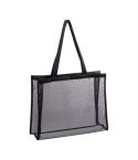 Polyester Strandtasche, Schwarz, MA6538603