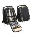 Picnic Backpack with Cooling Compartment Georgia, Black, EG660503