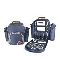 High-class picnic backpack Virginia, Blue, EG660704