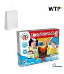 6 in 1 Super Science Kit II, Bildungsset geliefert mit einer Geschenktüte aus Kraftpapier (100 g/m²), Weiß, 35816-106