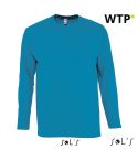 SOLS MONARCH - T-SHIRT A MANICHE LUNGHE CON COLLO ROTONDO PER UOMO, EGSO11420