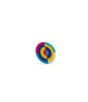 Button PIN 2, Button PIN 2, Magnetni gumbni značk, 300 - Črna, 73121-300