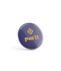 Button PIN 8, Button PIN 8, značka z dvojno magnetno zaponko, srebrna, 73127-340