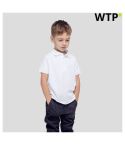 Kinder Weißes Polo-Shirt keya, OTK15875