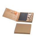 Käse-Set mit Schiefer-Schneidebrett, dunkelgrau, MA8019077
