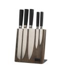 Knife block with 5 knives, Black, MA8079103