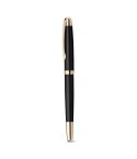EZEKIEL ROLLER, Metall-Rollerball mit goldener Veredelung, Schwarz, 81196-103