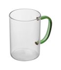 Staklena šalica s obojenim držajem, 250 ml, MA82340