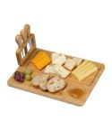 Bamboo cheese set, Beige, MA8324313