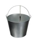 Zinc bucket with bottle opener, 6000 ml, Grey, MA8386507