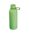 Rubberised drinking bottle with loop, 500 ml, MA84819