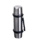 Vacuum insulated flask with cups, 1000 ml, Grey, MA8545307