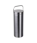 Stainless steel drinking bottle, 600 ml, Grey, MA8545807