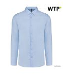 Camicia da uomo a maniche lunghe facile da curare senza tasca, EGKA595