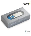 CLAUDIUS 8GB, 8 GB USB-Stick mit Metallclip, 97549