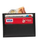 Usnjena RFID torbica za kreditne kartice, črna, MA9118603