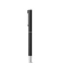 LEAH, set penna roller e a sfera in alluminio (94% rAL) con clip, nero, 91782-103