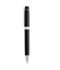 DOURO, Metall Rollerball- und Kugelschreiber-Set mit Clip, Schwarz, 91816-103