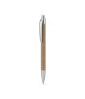 KYRA, penna a sfera in carta 100% riciclata con dettagli in ABS riciclato (100% rABS), grigio chiaro, 91978-123