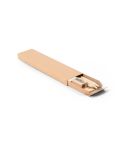 GEOFFREY, set di scrittura versatile composto da matita, temperamatite, gomma e righello, naturale, 91983-160