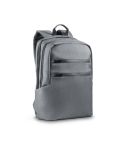 BROOKLYN, Waterproof 2 Tone Nylon 15 laptop backpack, Light grey, 92081-123