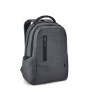 RE-BOSTON, Water-resistant 2Tone recycled nylon laptop backpack with 210D compartment, 92195