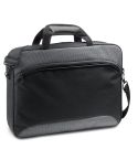 SANTANA, 156" Laptop briefcase in 2 Tone 600D and 300D polyester, Grey, 92266-113