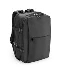DALLAS, High-density recycled 600D polyester travel backpack for 173" laptop, Black, 92318-103