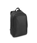 DRAMMEN, Laptop backpack in high-density 600D recycled polyester, Black, 92378-103