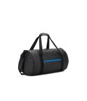 OSASCO SPORT, Cylindrical sports bag in high-density 600D recycled polyester with side compartment for shoes, 92573